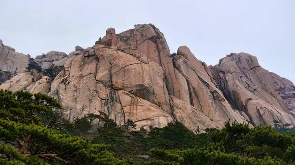 Grandes Rochas Parque Nacional Seoraksan — Fotografia de Stock
