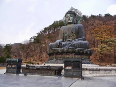 Büyük Buda heykeli, Seoraksan Milli Parkı. Sokcho, Kore Cumhuriyeti