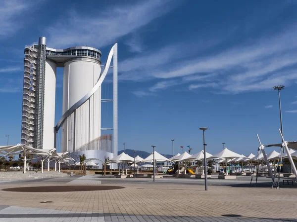 Expo Yeosu şehir kulede. Güney Kore. Ocak 2018