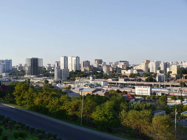 Panorama Výšky Kohoutku Rostov Don Město Rusko — Stock fotografie