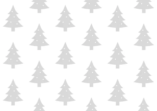 Hediyelik Wrap Noel ağacına beyaz arka plan deseni