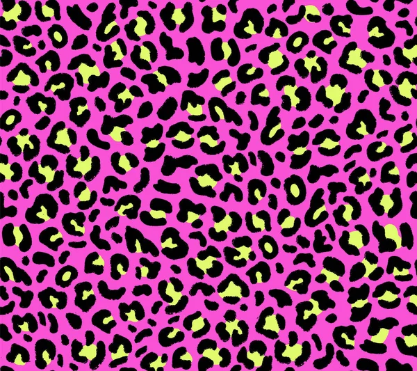 Sorunsuz pembe leopar desen