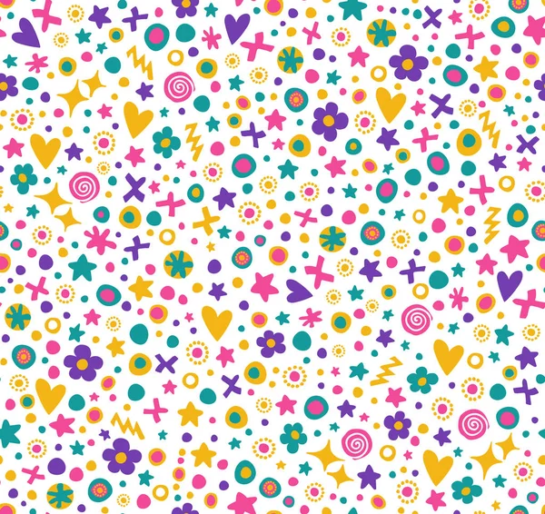 Şirin sorunsuz çiçek deseni