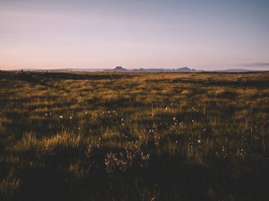  İzlanda Kuzey ülke güzellik volkan çöl dağlar dağlar Gayzer su şelale su atları peyzaj göl günbatımı ile seyahat