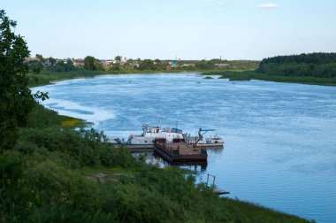 Sukhona nehre Totma görünümünü