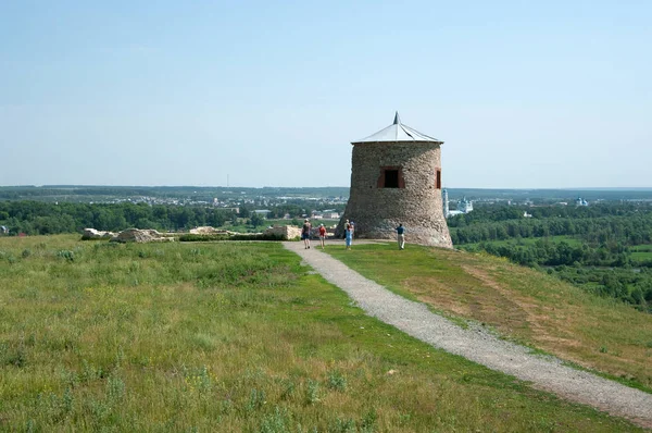Torre de canto da fortaleza de Elabuga — Fotografia de Stock