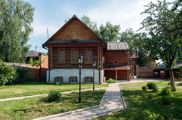 On the territory of the Museum-estate of Nadezhda Durova in Elabuga — Stock Photo, Image