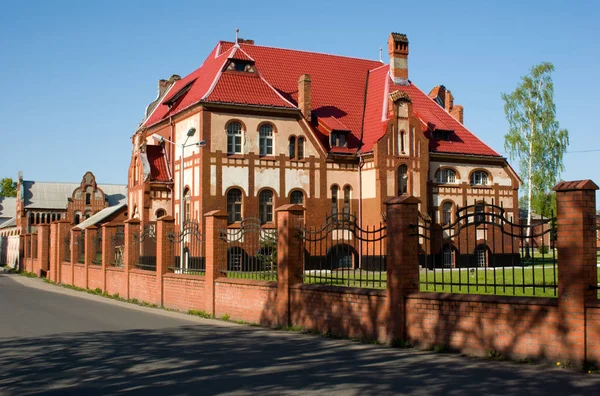 Headquarters of the Chief naval base of the Baltic fleet in Baltiysk — Stock Photo, Image