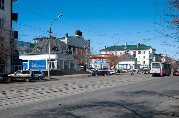 Kulturpalatset av petrochemists i Orsk — Stockfoto