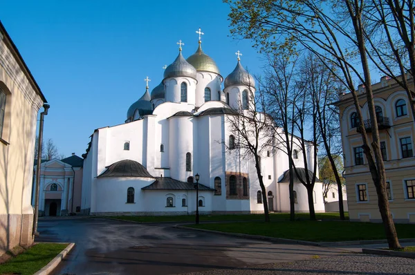 Chrám svaté Žofie Velikij Novgorod (Novgorod veliký) — Stock fotografie