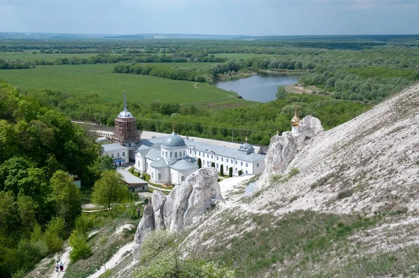 Vista da Assunção Mosteiro de Divnogorsky — Fotografia de Stock