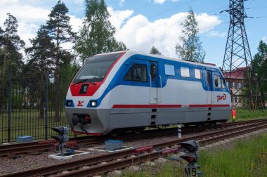 Dar hat demiryolu Tu10-024 istasyonunda Yaroslavl Yakovlevskaya