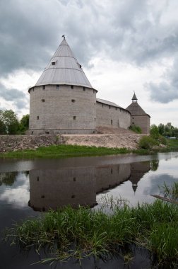 Staraya Ladoga kale görünümü