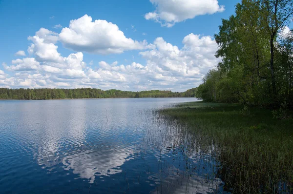 Vista del lago Tervenichesky — Foto de Stock