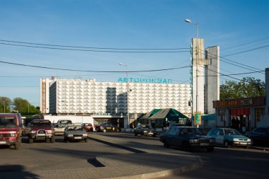 Otobüs Terminali, Kaliningrad, Rusya Federasyonu, 08 Mayıs 2008