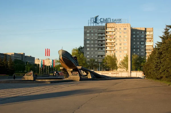 Minnesmärke Över Sjömän Östersjön Kaliningrad Ryssland Maj 2008 — Stockfoto