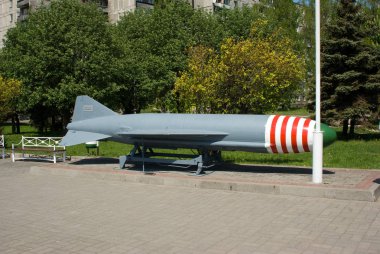 Füze P-15 Dünya okyanus, Kaliningrad, Rusya Federasyonu, 10 Mayıs 2008 Müzesi gezisi