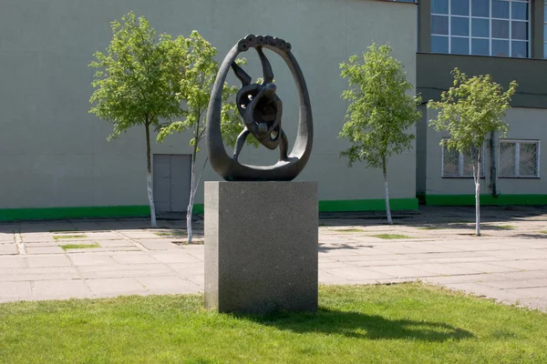 Monument Sambo Complexe Sportif Jeunesse Kaliningrad Fédération Russie Mai 2008 — Photo