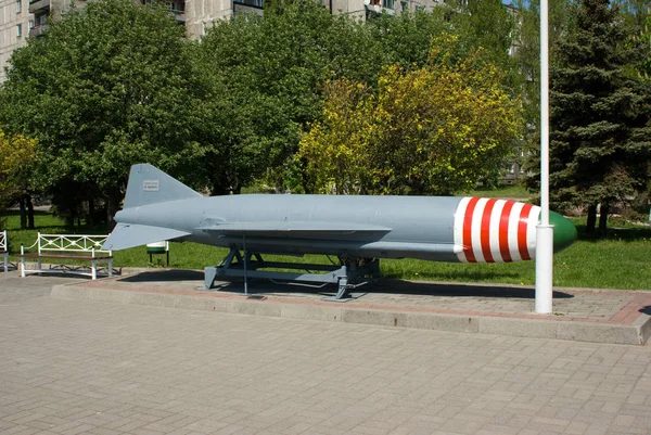 Cruise Missile Het Museum Van Oceaan Van Wereld Kaliningrad Rusland — Stockfoto