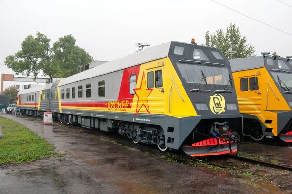 Service Diesel Rail Car Pioneer Έκθεμα 5Ης Διεθνούς Έκθεσης Σιδηροδρομικού — Φωτογραφία Αρχείου