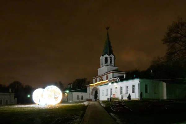 Ascension Square Museum Reserve Kolomenskoye Moskva Ruská Federace Ledna 2020 — Stock fotografie