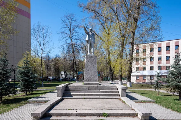 Monument Vladimir Lénine Reutov Région Moscou Fédération Russie Mai 2020 — Photo