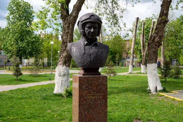 Мемориал Reutovites Who Died Fatherland Monument Vorobiev Reutov Moscow Region — стоковое фото