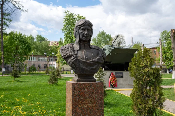 Memorial Reutovites Who Died Fatherland Monument Barsukov Reutov Moscow Region — Stock Photo, Image