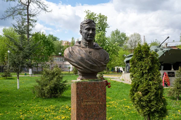 Memoriale Reutovites Che Morto Patria Monumento Kormilkin Reutov Regione Mosca — Foto Stock