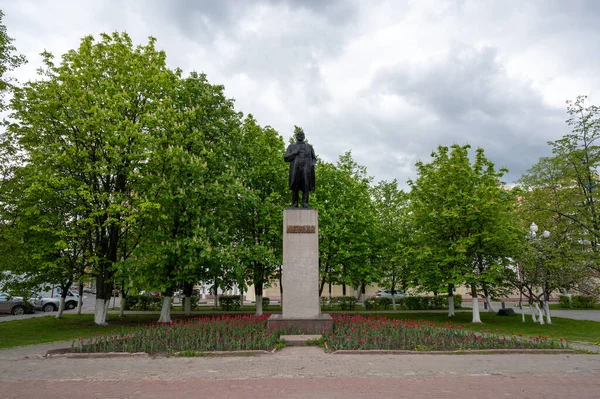 Vladimir Lenin Anıtı Reutov Moskova Bölgesi Rusya Federasyonu Mayıs 2020 — Stok fotoğraf