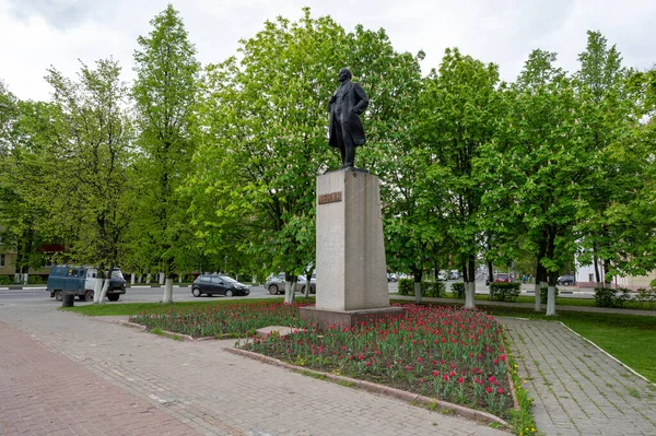 Monumento Vladimir Lenin Reutov Região Moscou Federação Russa Maio 2020 — Fotografia de Stock