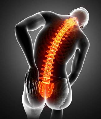 Sırt ağrısı duygu erkek