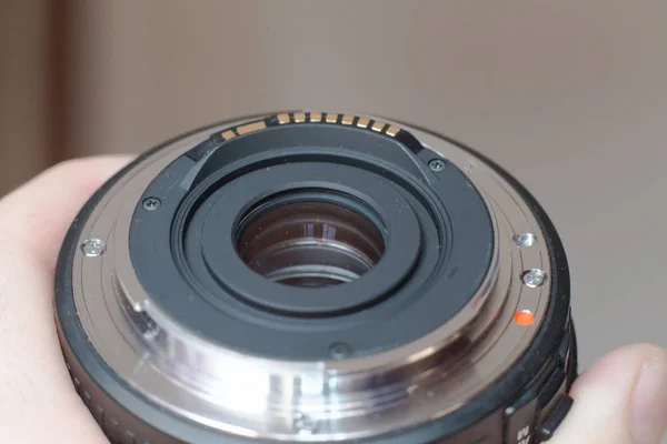 Lens, mount lenses — Stock Photo, Image