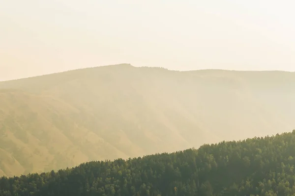 manzara, dağlar, orman, gökyüzü