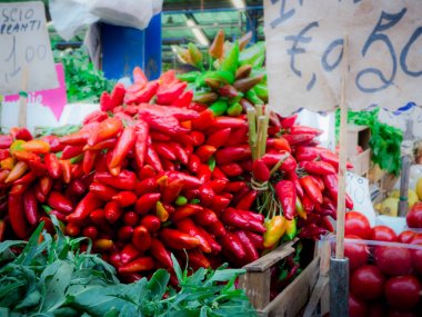 Kırmızı acı biber.