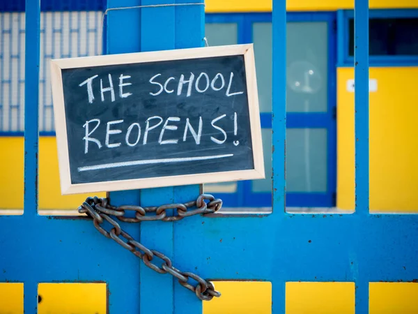 THE SCHOOL REOPENS