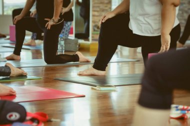Yoga Pratik egzersiz dersi 