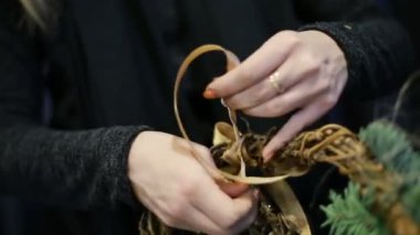 Noel ağacı oyuncaklar el yapımı