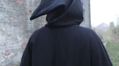 Korku sahnesi korkunç gizemli hayalet