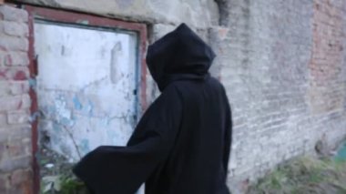 Korku sahnesi korkunç gizemli hayalet