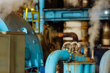 buhar türbini Santrali'nde