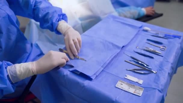Operatore Medico Che Esegue Interventi Chirurgici Agli Occhi Oftalmologo Professionista — Video Stock