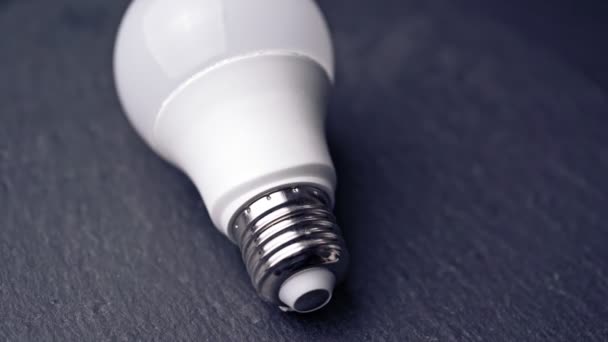 Energy Saving Led Bulb — Stock Video