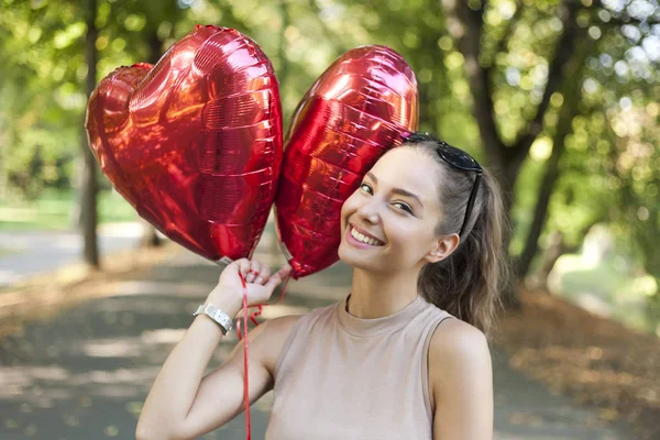 Hartvormige plezier. — Stockfoto