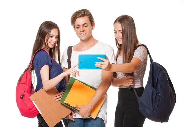 Estudiantes de secundaria feliz . — Foto de Stock