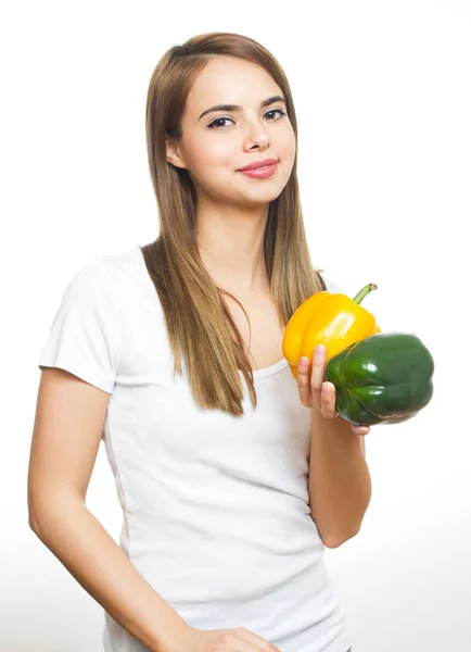 The health food junkie. — Stock Photo, Image