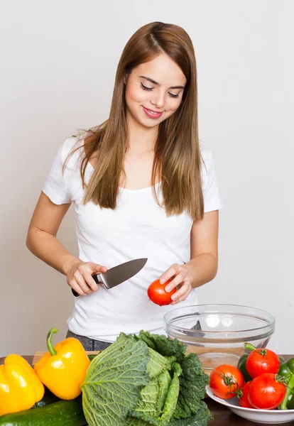 Le junkie des aliments santé . — Photo