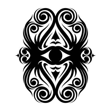 En iyi yaratıcı vintage stil vektör çiçekli gözler