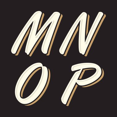 Eski tarz M N O P simgesini ayarla