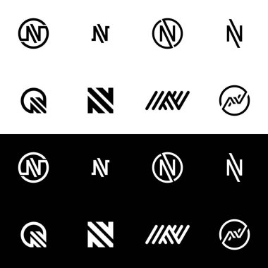 Alfabe Logosu Tasarımı Soyut